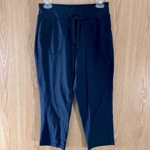 New Athletic Works Navy Blue Joggers Capris Pants